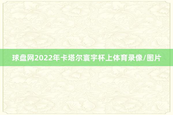 球盘网2022年卡塔尔寰宇杯上体育录像/图片