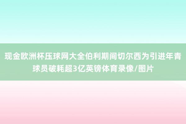 现金欧洲杯压球网大全伯利期间切尔西为引进年青球员破耗超3亿英镑体育录像/图片